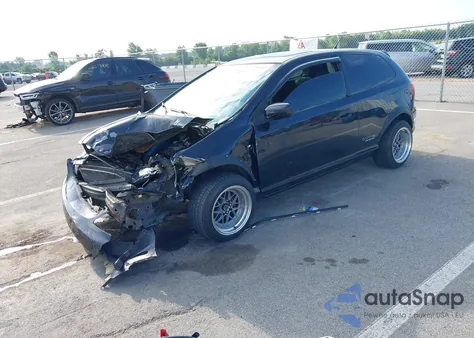 2003 Honda Civic Si из США, поврежденный, VIN SHHEP33593U402243